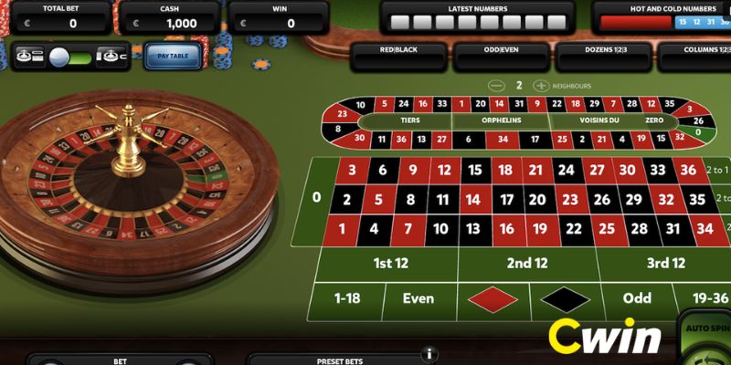 Mẹo chơi game đánh bạc Roulette bách phát bách trúng từ chuyên gia