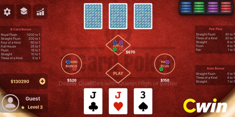 Tìm hiểu về bài Poker 3 lá