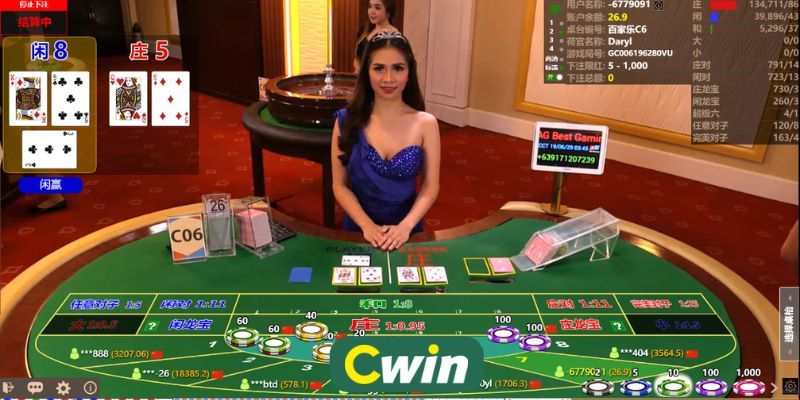 Phòng live Baccarat chất lượng