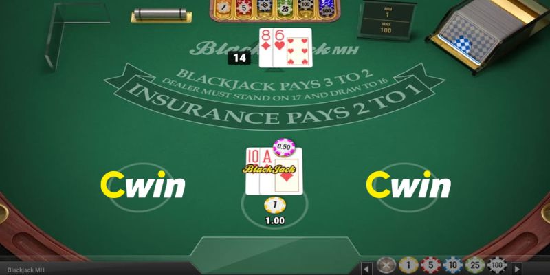 Blackjack Cwin mang đến trải nghiệm ấn tượng